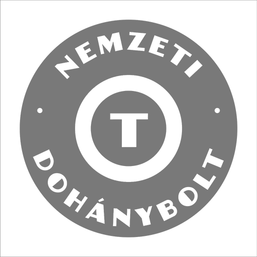 Nemzeti dohanybolt logo matrica 10x10cm